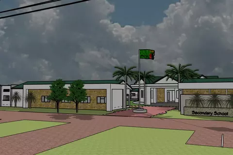 The Secondary school in Choma