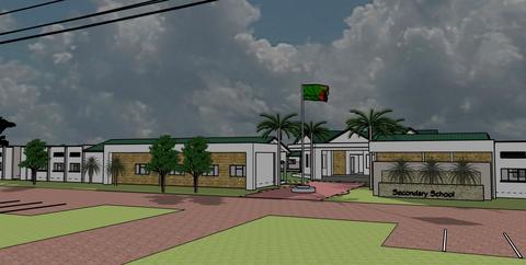 The Secondary school in Choma